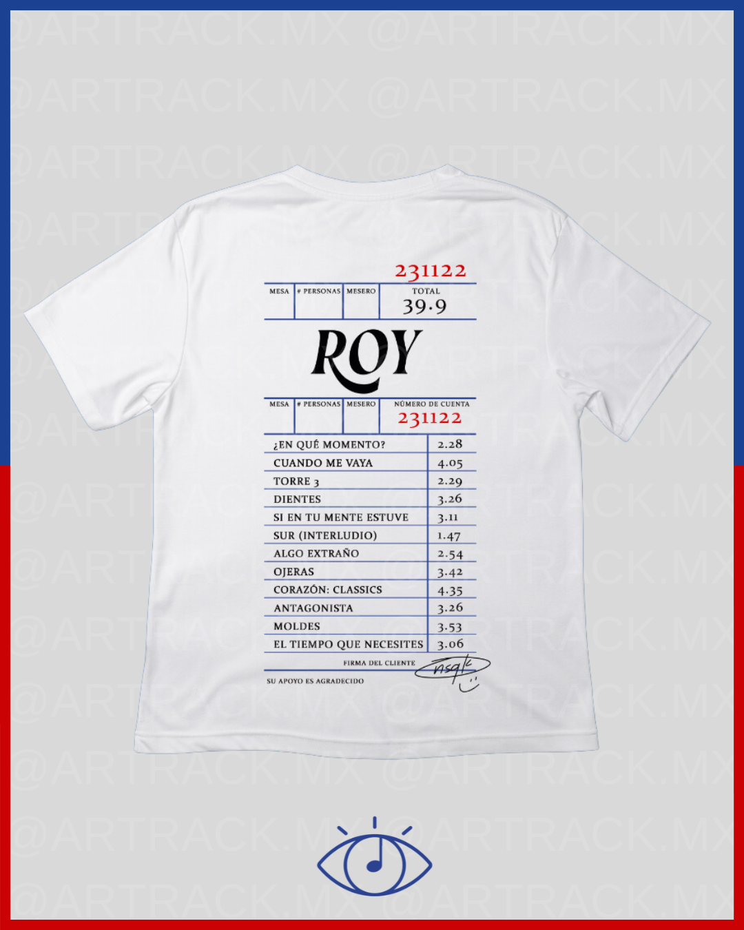 NSQK ROY TICKET (BLANCO)