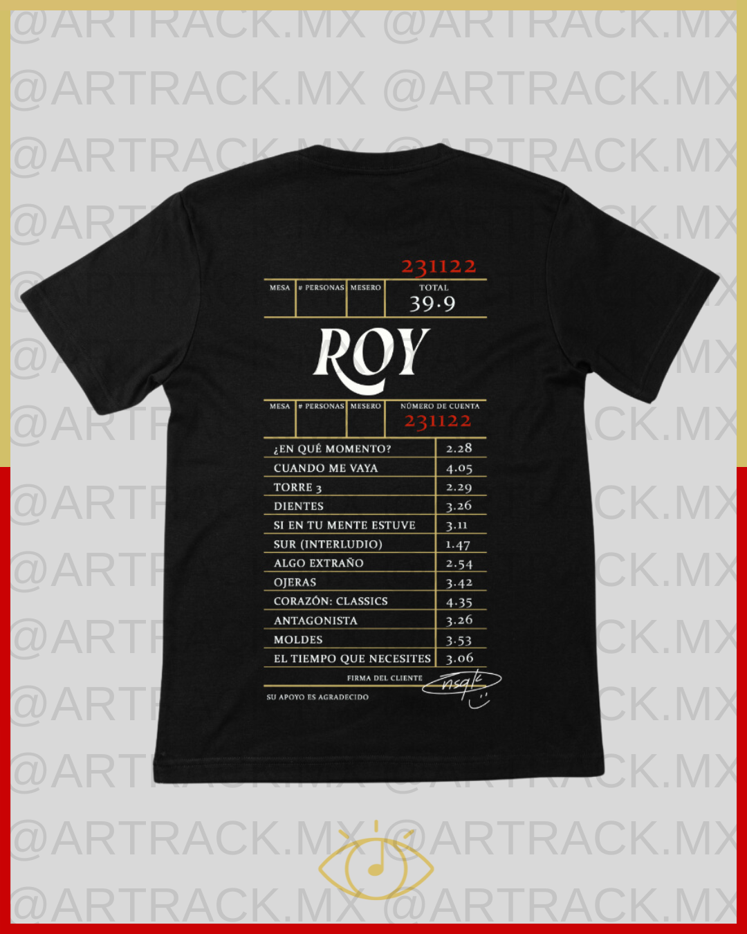 NSQK ROY TICKET (NEGRO)