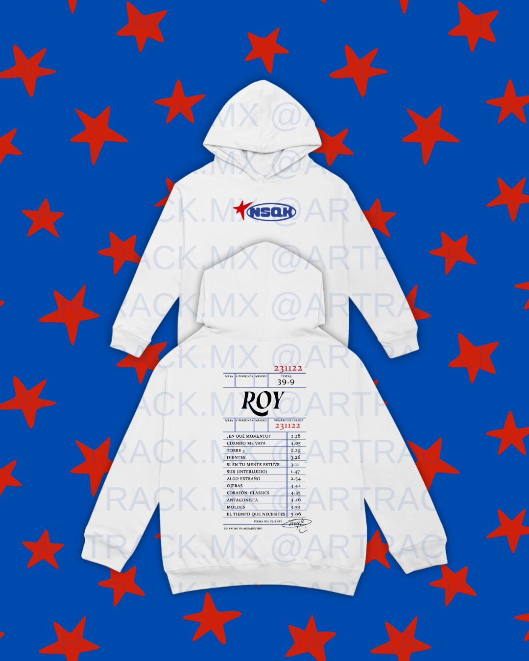 HOODIE ROY TICKET