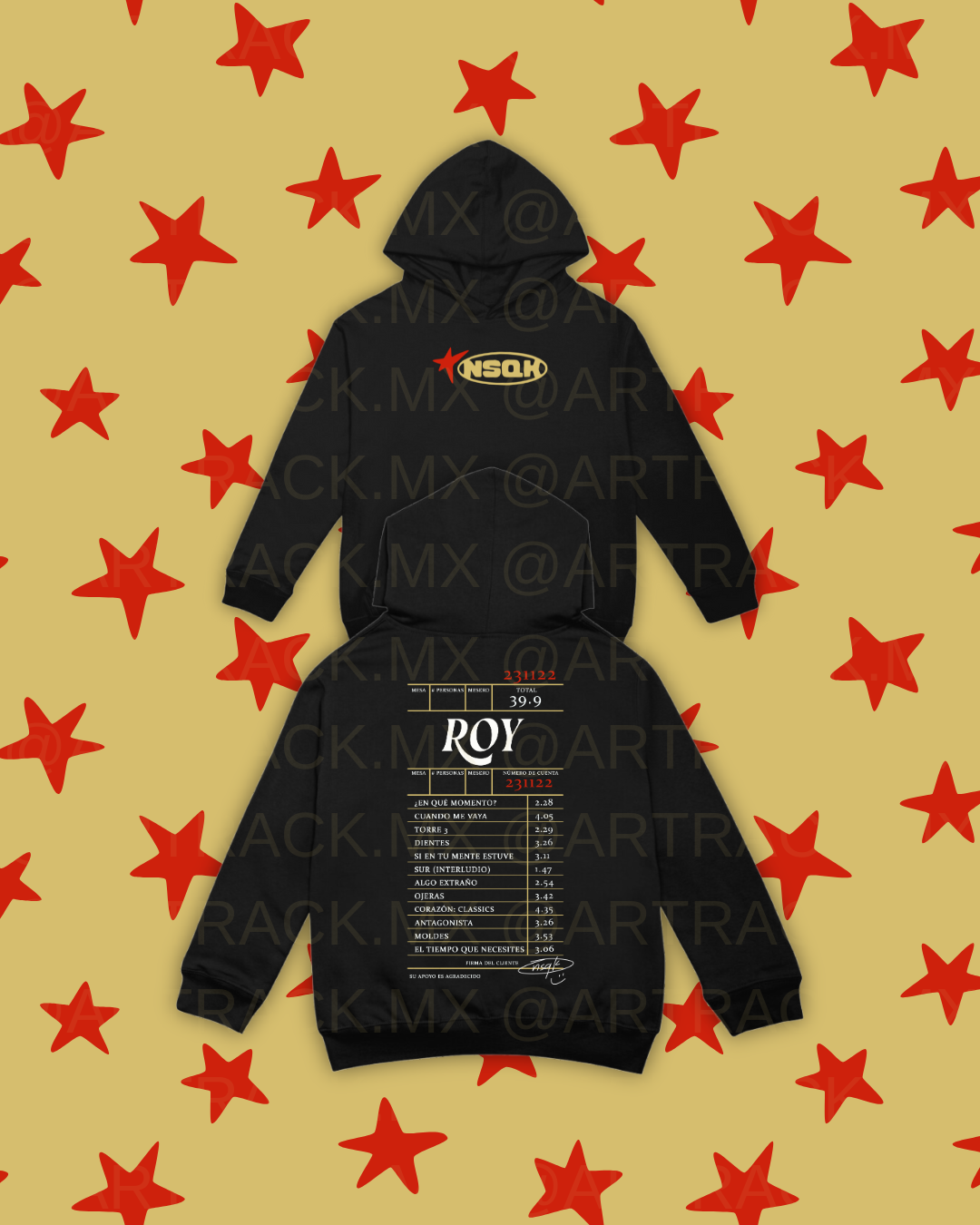 HOODIE ROY TICKET