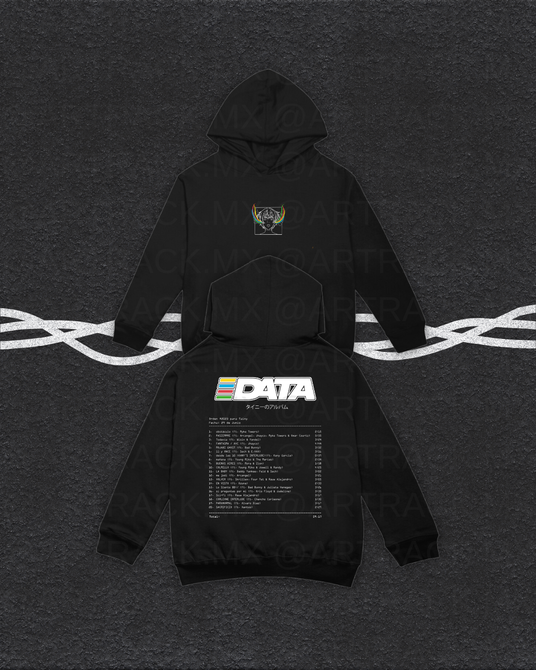 HOODIE DATA SONGLIST